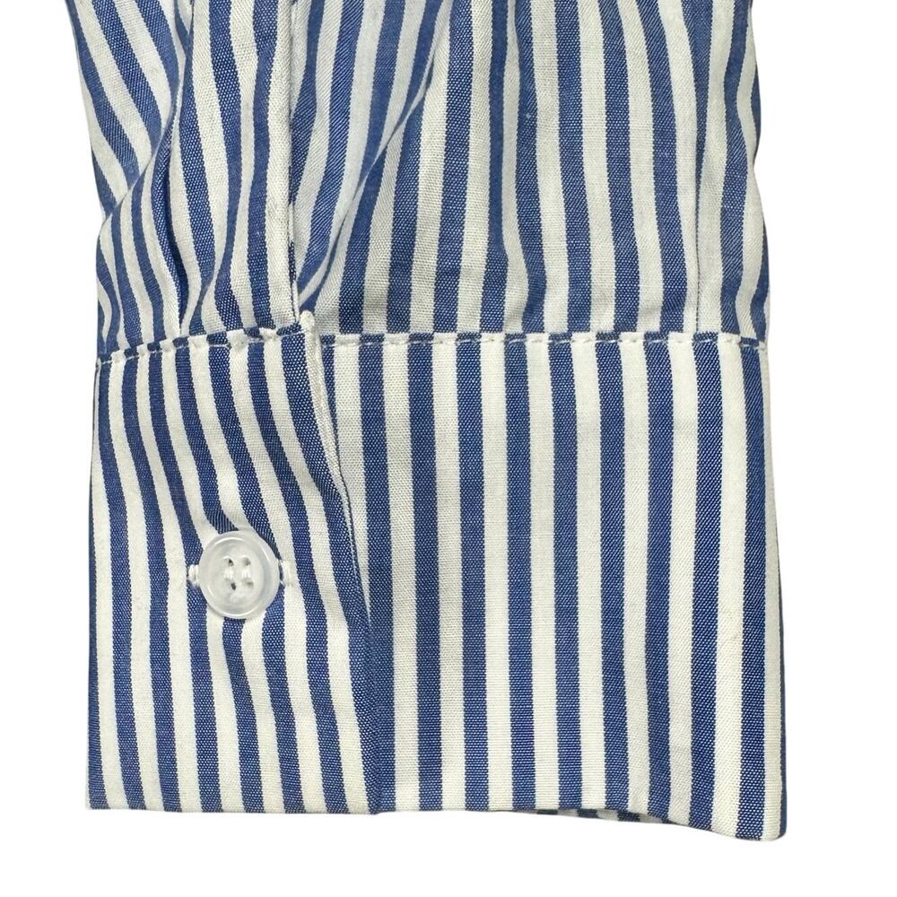 NWT Sincerely Jules Striped Button Down Shirt Cotton Menswear Style - Size Small - Picture 7 of 10